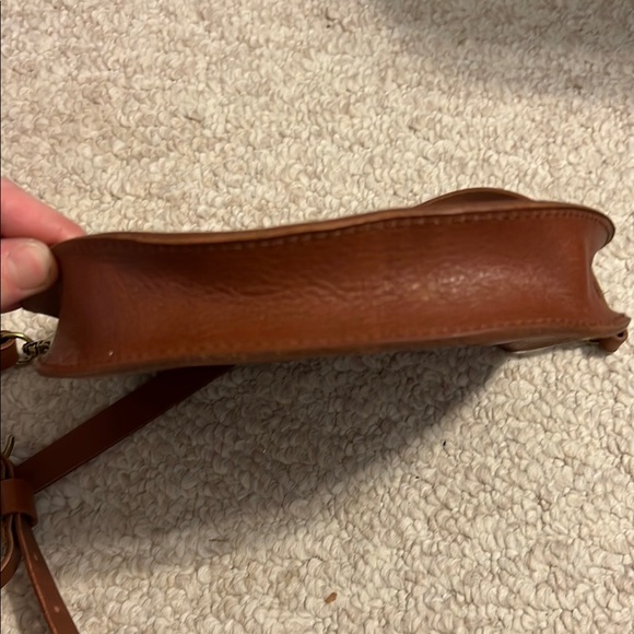 Brown Leather Crossbody Bag - Picture 6 of 12